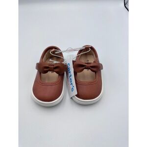 Carter's Infant Mary Jane‎ Shoes Leather NWT SIze 4